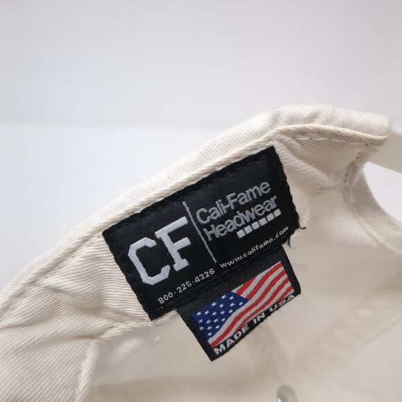 Make America Great Again Snapnback Hat White One Size Adjustable Rope Cali-Fame - Picture 9 of 9